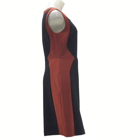 Colorblock Sleeveless Knee-Length Sheath Dress -by THE LIMITED - Picture 4 of 11